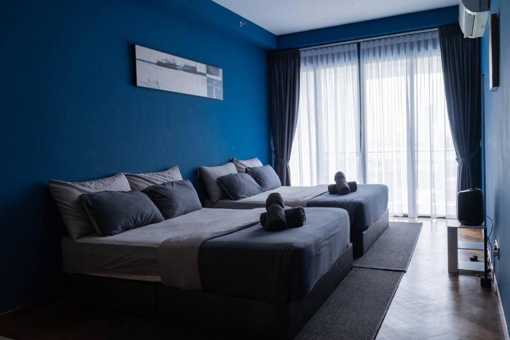 Deluxe Seaview Suite Twin Bed By The Only Bnb Tanjung Tokong Exteriér fotografie